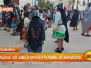 Fiesta Patronal de San Marcos: La Tradicional Danza de los Diablos Honra a San Isidro Labrador
