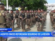 La Libertad: 100 Agentes DINOES Llegan para Combatir Inseguridad
