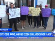 Docentes de I.E Rafael Narváez exigen regularización de pagos