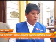 José Gutiérrez, Defensor del Pueblo, Alega Descontextualización de sus Palabras sobre Comunidad LGBTIQ