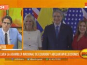 Disolución de Asamblea Nacional Ecuatoriana y Adelanto de Elecciones