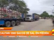 Piura: incautan 3500 sacos de sal en piedra