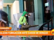 Fumigación en Trujillo contra el dengue