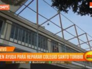 Trujillo: piden ayuda para reparar colegio Santo Toribio