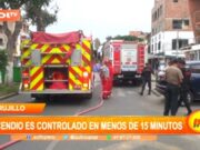 Trujillo: Incendio es Controlado Rápidamente por Bomberos