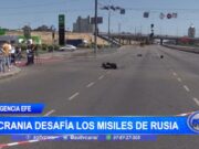 A pesar de los bombardeos, Ucrania desafía a los misiles rusos en plena luz del día