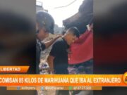 Decomisan 85 kilos de marihuana y detienen a requisitoriado por terrorismo en La Libertad