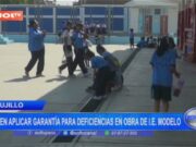 Trujillo: Deficiencias en Obra de I.E Modelo, Directora Exige Garantía