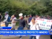Comunidades Campesinas en Pie de Lucha contra Reactivación de Proyecto Minero Río Blanco