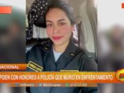 Honran a Heroína Policial Caída en Enfrentamiento con Banda Criminal en Puno
