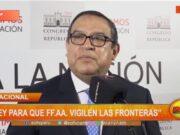 Premier Otárola Propone Ley para Vigilancia Fronteriza por Fuerzas Armadas