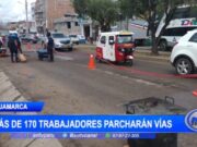 Municipalidad de Cajamarca lanza proyecto de reparación vial con 170 trabajadores locales