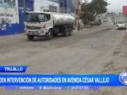 Vecinos y Transportistas Piden Intervención Urgente en la Avenida César Vallejo