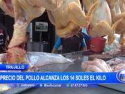 Trujillo: precio del pollo alcanza los 14 soles el kilo