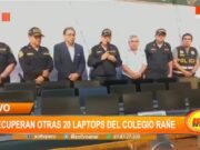 Trujillo: Policía recupera 20 laptops robadas de colegio Ramiro Ñique