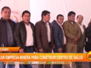 Áncash: Minera Antamina Buscada para Construir Centro de Salud en Áncash