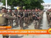 Trujillo: Altas Expectativas por Llegada de 100 Efectivos Dinoes para Combatir la Delincuencia