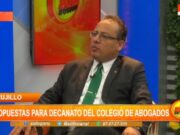 Pedro Pablo Angulo de Pina Propone Plan de Cinco Puntos para el Decanato del Colegio de Abogados de La Libertad