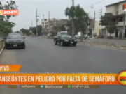 Trujillo: transeúntes en peligro por falta de semáforo