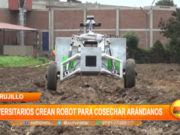Trujillo: universitarios crean robot para cosechar arándanos