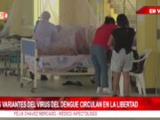 Tres variantes del virus del dengue circulan en La Libertad