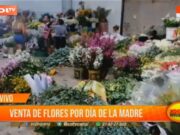 Trujillo: venta de flores por el día de la madre