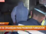 Vecinos se unen para combatir el dengue mediante fumigación en Trujillo