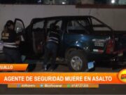 Agente de Seguridad Muere en Asalto Posterior a Salida de Centro Comercial en Trujillo