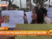 Protestas en Trujillo Debido al Aumento de Casos de Bullying en Colegios