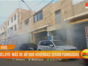 Chiclayo: más de 40 mil viviendas serán fumigadas
