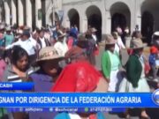 Crisis en Federación Agraria: Tres Comités en Pugna por la Dirección