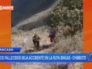Trágico Accidente en Ruta Sihuas-Chimbote: 5 Músicos Fallecen al Caer a un Abismo