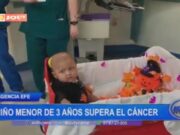 Estados Unidos: niño menor de 3 años supera el cáncer