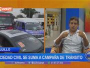 Trujillo: sociedad civil se suma a la campaña de tránsito