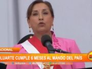 Presidenta Boluarte Celebra Seis Meses en el Poder y Anuncia Balance de Gestión