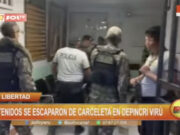 ¡Fuga de detenidos en Depincri Virú! Alerta para recapturar a dos sujetos que asaltaron empresa agroindustrial