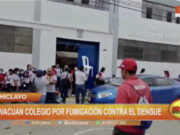 Fumigación Contra Dengue Provoca Evacuación de Colegio en Chiclayo