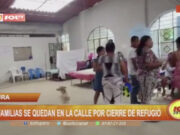 13 familias en Piura quedan sin hogar tras el cierre de refugio por inundaciones del ciclón Yaku
