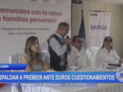 Áncash Respaldando al Premier Otárola Ante Cuestionamientos: Construcción de Salud en Miras