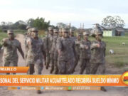 Aprobación de sueldo mínimo para personal militar acuartelado en Perú