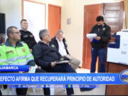 Prefecto de Cajamarca promete recuperar el principio de autoridad para reforzar la seguridad ciudadana