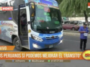Campaña de seguridad vial «Los peruanos sí podemos mejorar el tránsito»