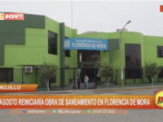 Reinicio de obra de saneamiento en Florencia de Mora tras larga espera