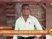 Bala perdida cobra la vida de un adulto mayor en medio de una balacera