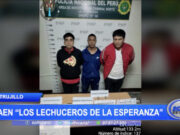 La Esperanza: caen tres sujetos acusados de robar en cevichería
