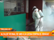 Alcalde Vecinal se Arma Contra el Dengue en Trujillo