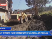 Avanza sin problemas el mejoramiento de la vía Paria-Wilcahuari en Áncash