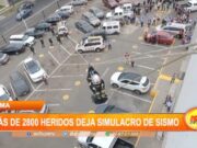 Simulacro Nacional de Sismo en Perú: Más de 2,800 Heridos y Ejercicios Preventivos Exitosos