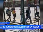 Resueltos cuatro homicidios en La Libertad: Balance positivo en la lucha contra el crimen