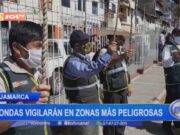 Rondas urbanas y policía unen esfuerzos para combatir la delincuencia en Cajamarca